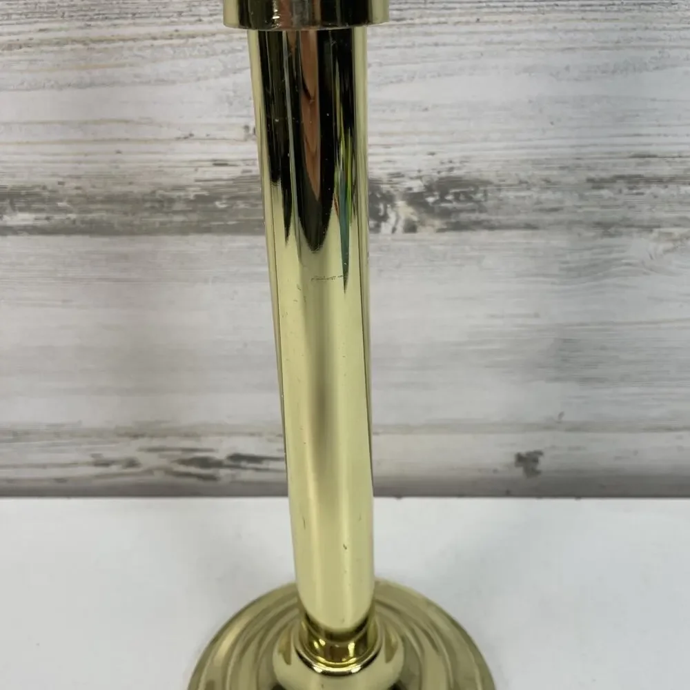 Vintage PartyLite Gaslight Lamp P0472 Candle Holder Brass - Picture 3 of 8